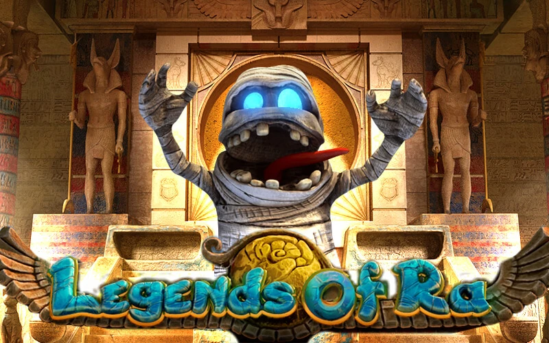 Play the Legends of Ra game at 1win.