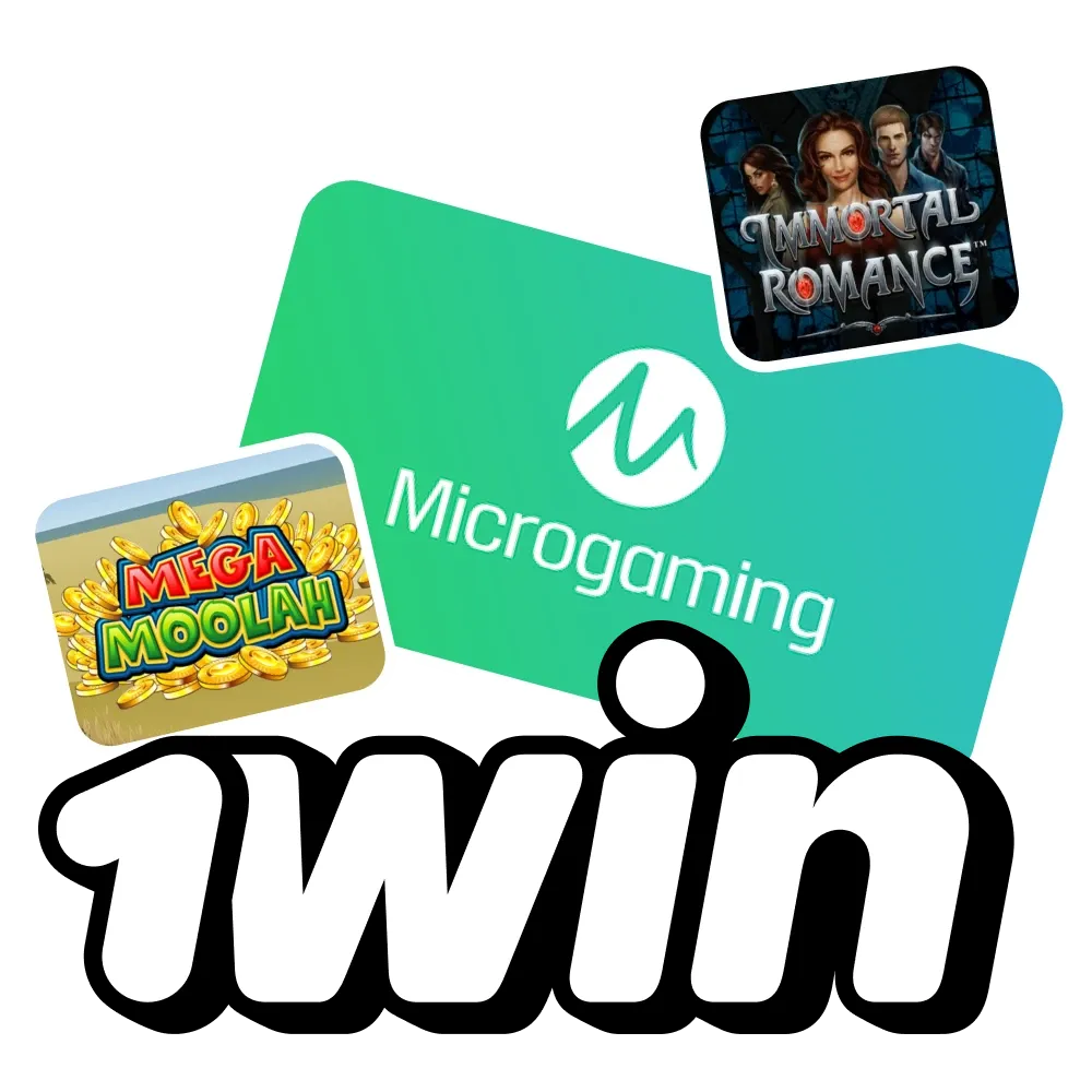 Play games developed by Microgaming at 1win.